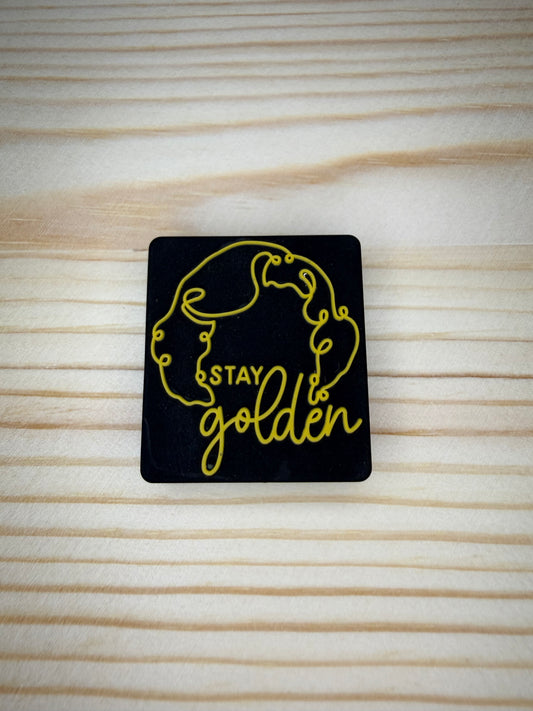 Focal Bead - Stay Golden Grannies