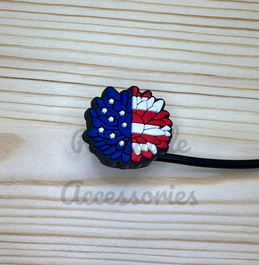 Straw Topper - Flag Sunflower