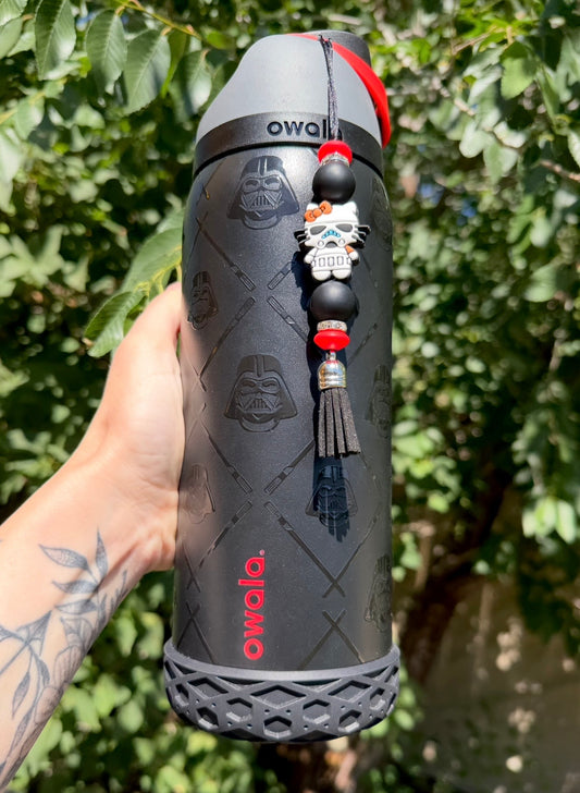 Silicone Charm - Enchanted Charms - SW HK Stormtrooper 🖤DV Owala/32 Oz Hydro🖤