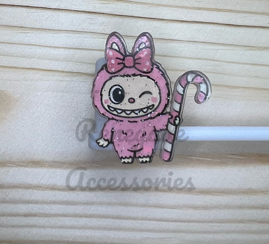 Straw Topper - Bubu Candy Cane
