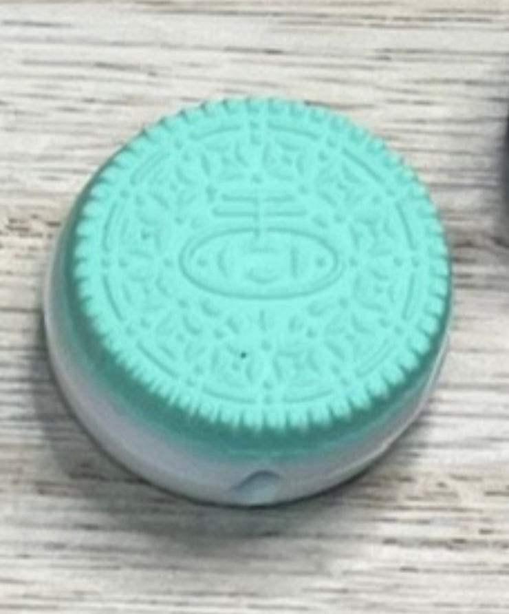 Focal Bead - Blue Cookie