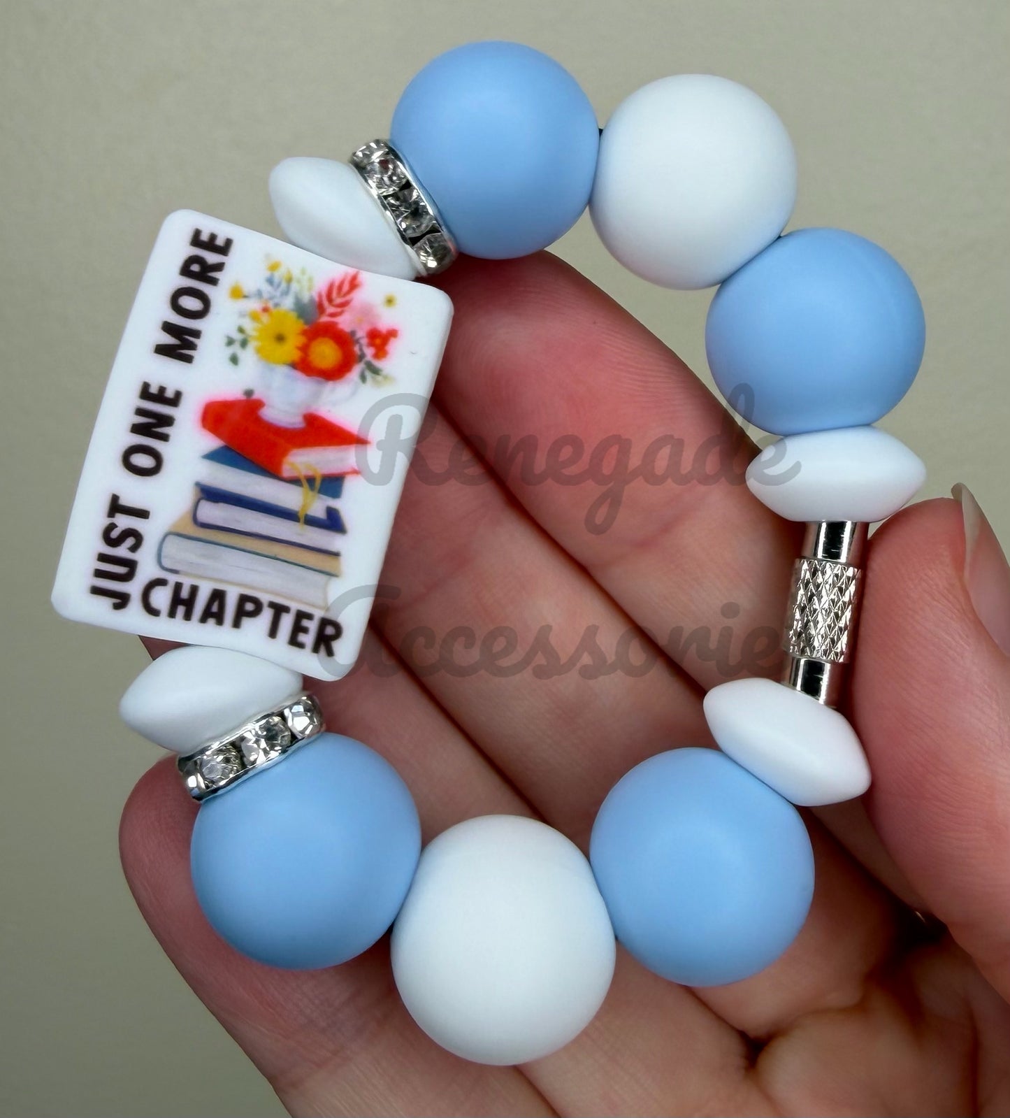 Silicone Charm - Just One More Chapter