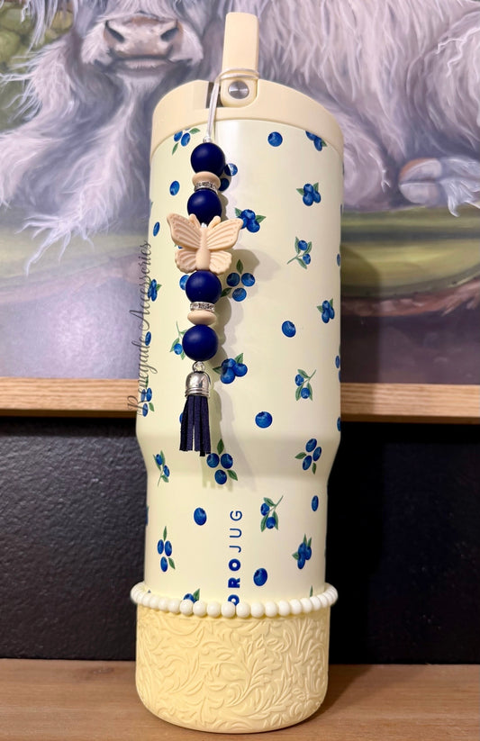 Bracelet Stack - Cream - Freshly Picked/Blueberry - 🖤32 Oz HYDROJUG🖤