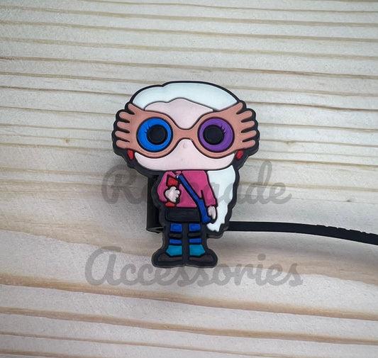 Straw Topper - HP Character Luna