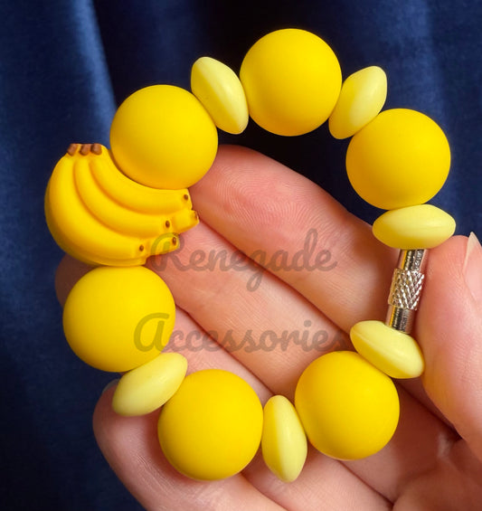 Silicone Charm - Banana
