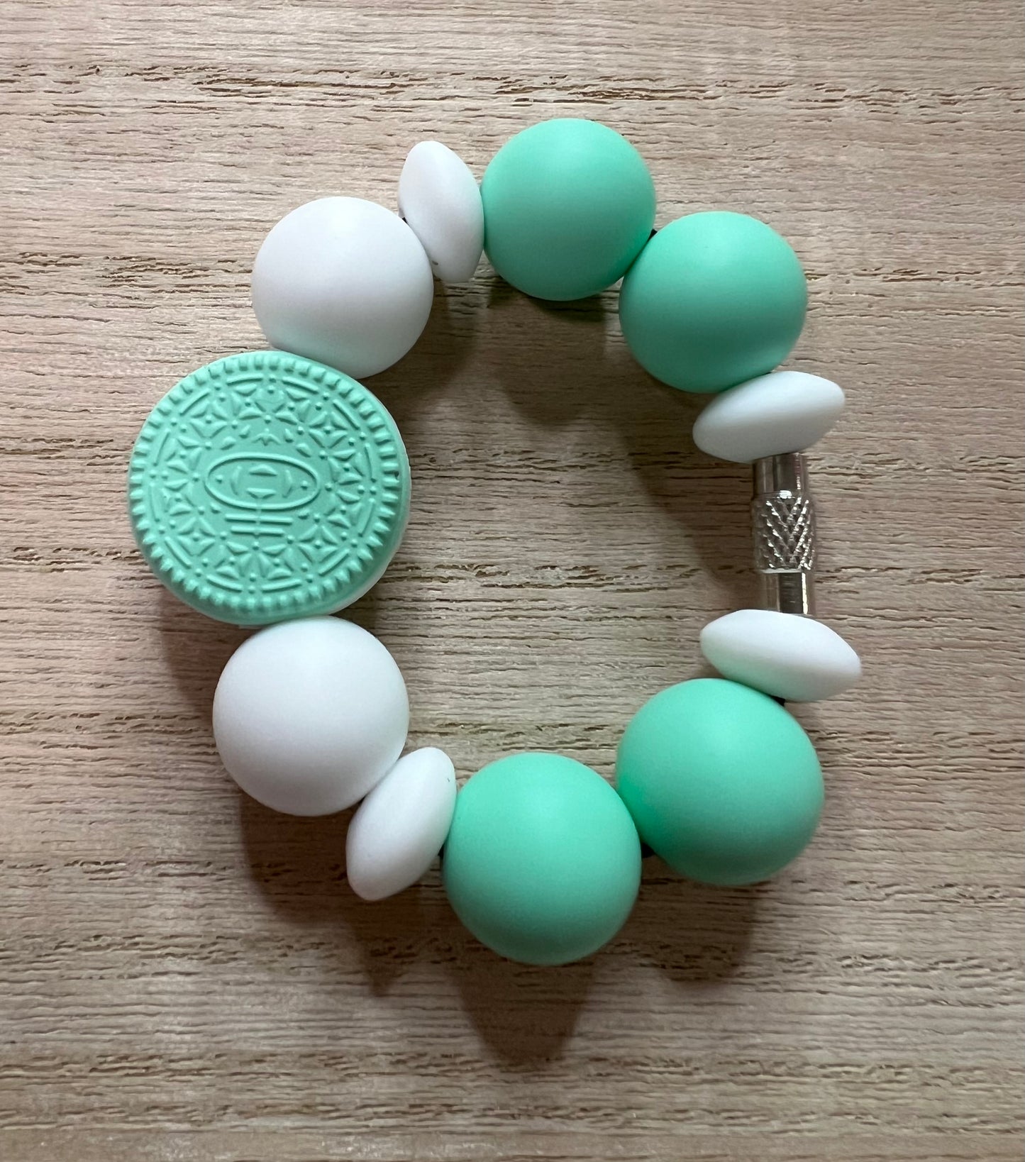 Silicone Charm - Mint Cookie - Food