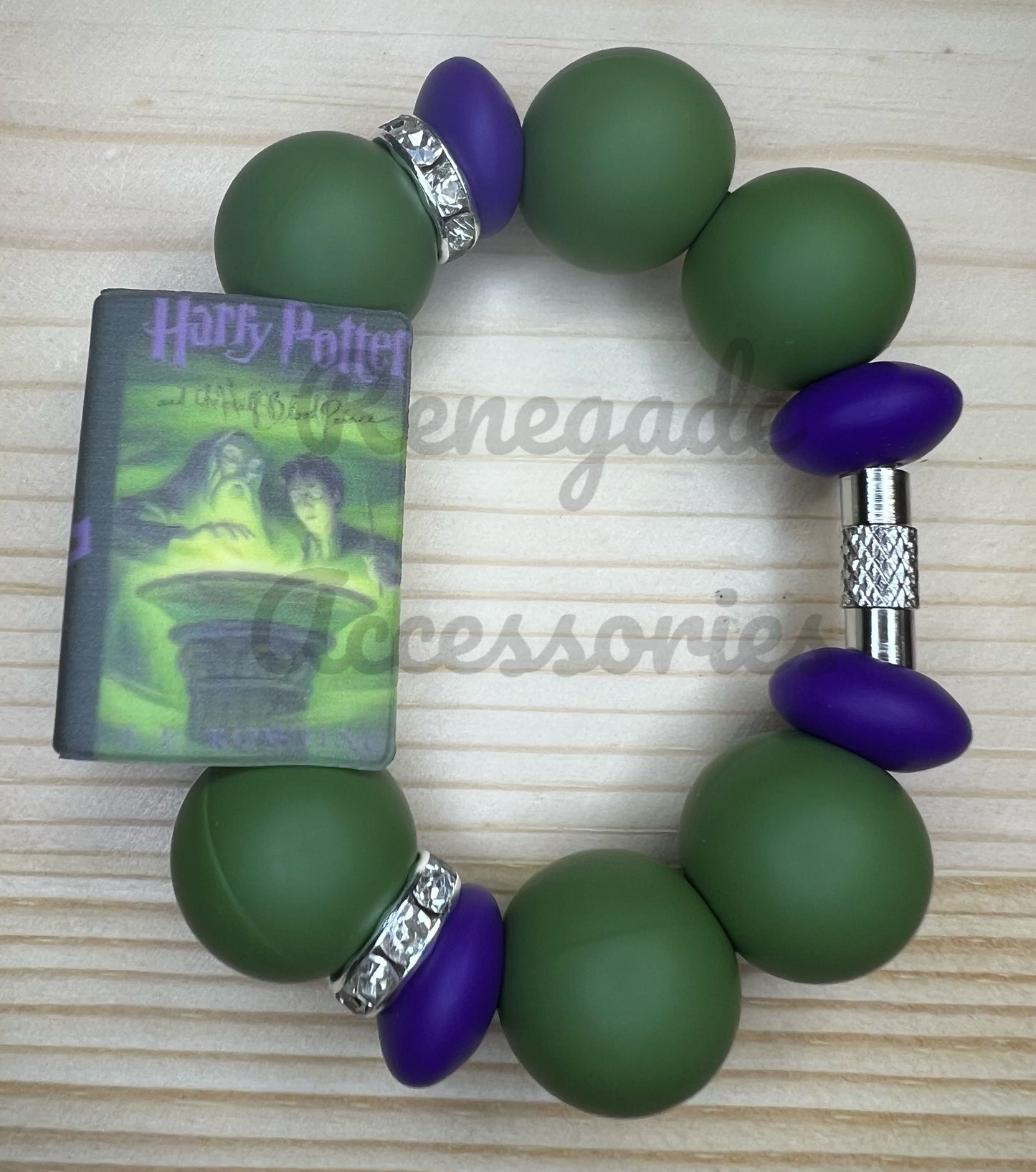 Silicone Charm - HP Book Half Blood