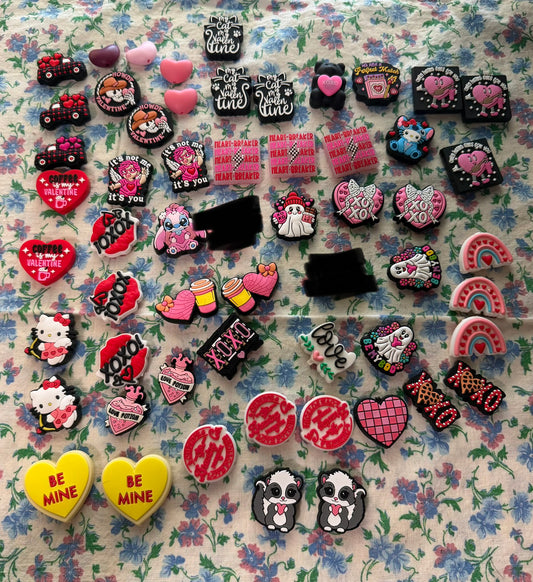 Focal Bead Lot - Valentines