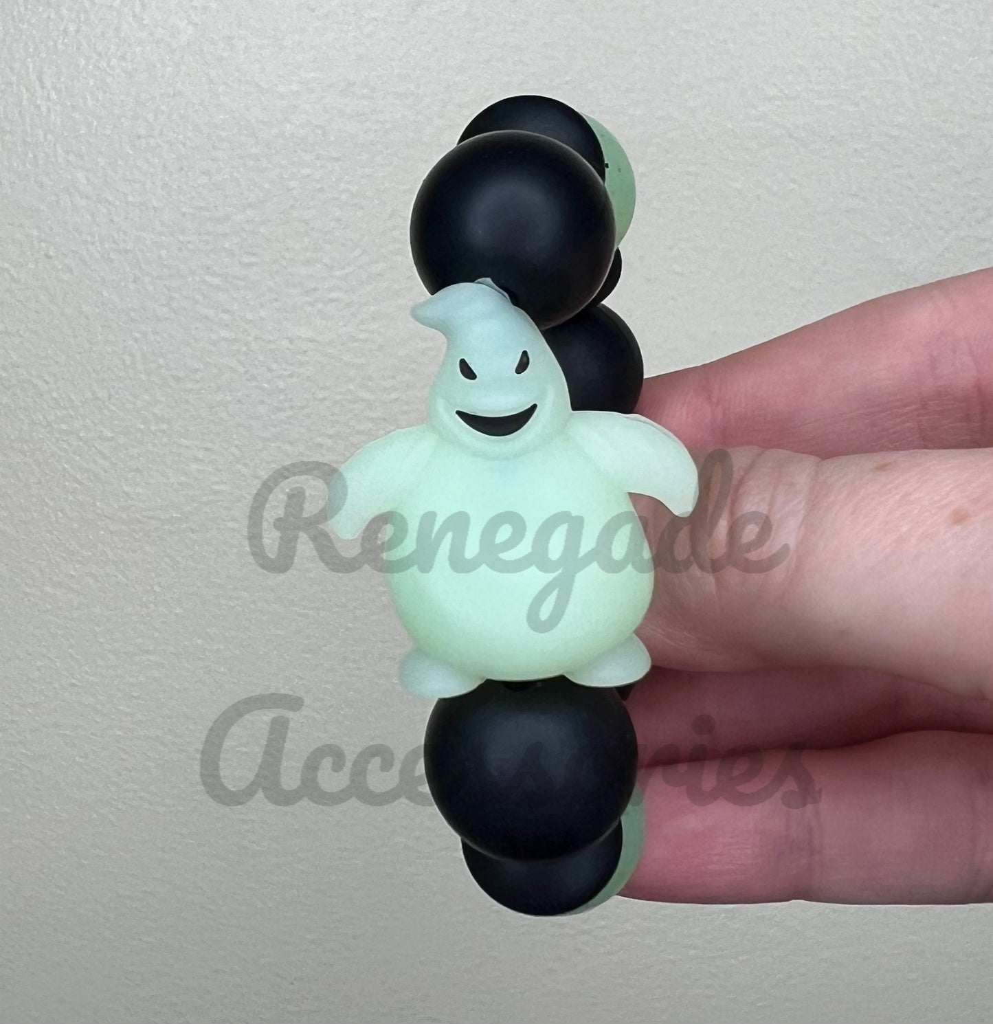 Silicone Charm - Nightmare Oogie - Glow In The Dark