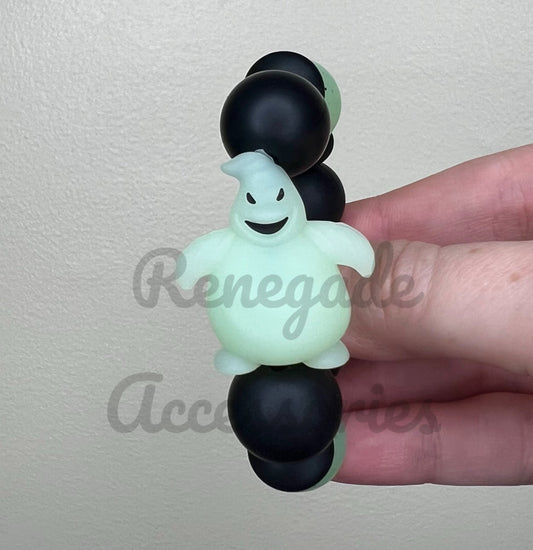 Silicone Charm - Nightmare Oogie - Glow In The Dark