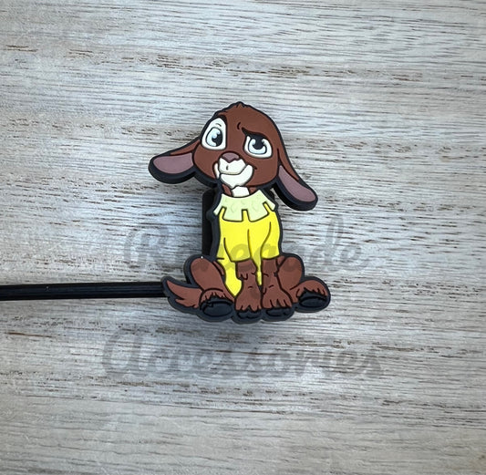 Straw Topper - Wish Goat Character