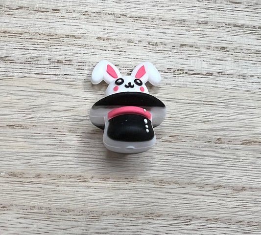 Focal Bead - Magicians Hat Bunny