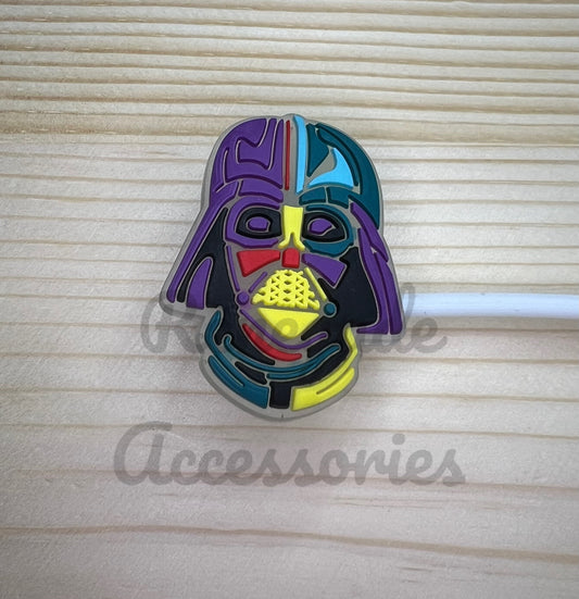 Straw Topper - SW Vader (Glow)