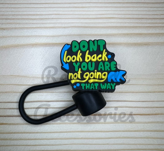 Straw Topper - Don’t Look Back, You’re Not Going That Way - Bear