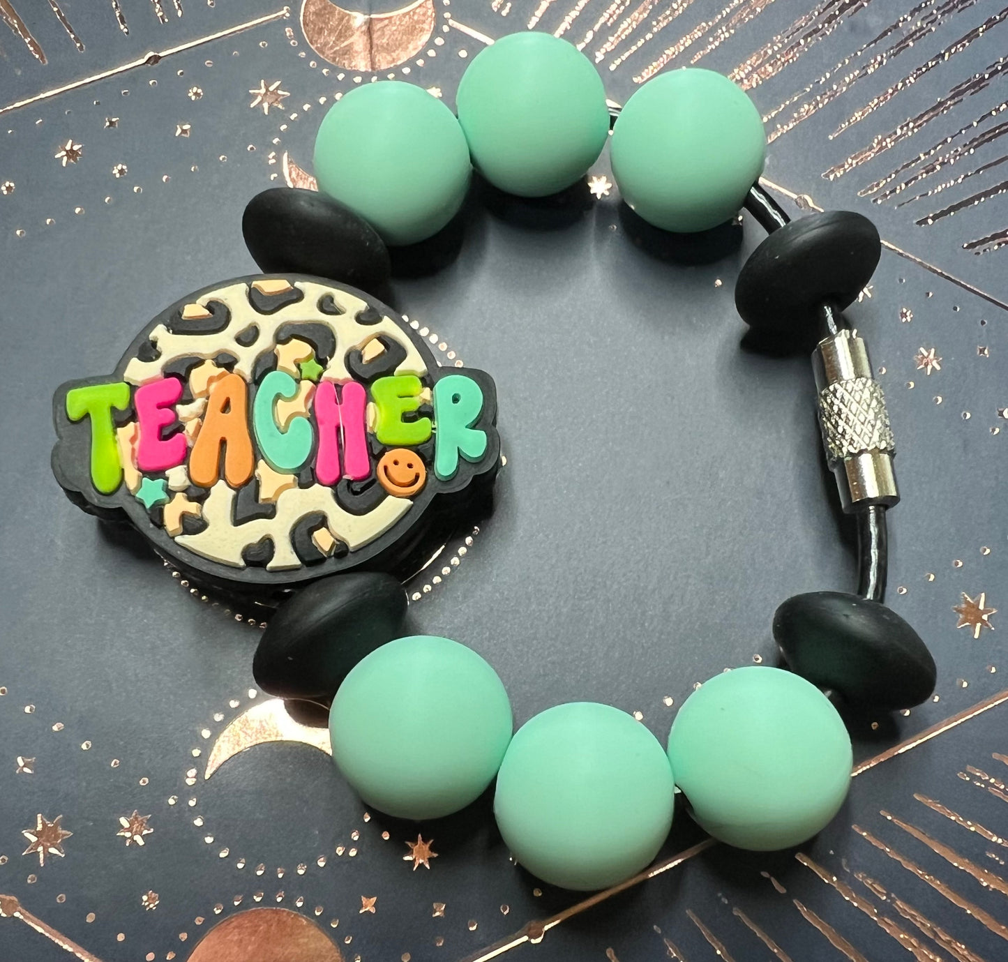 Silicone Charm - Teacher