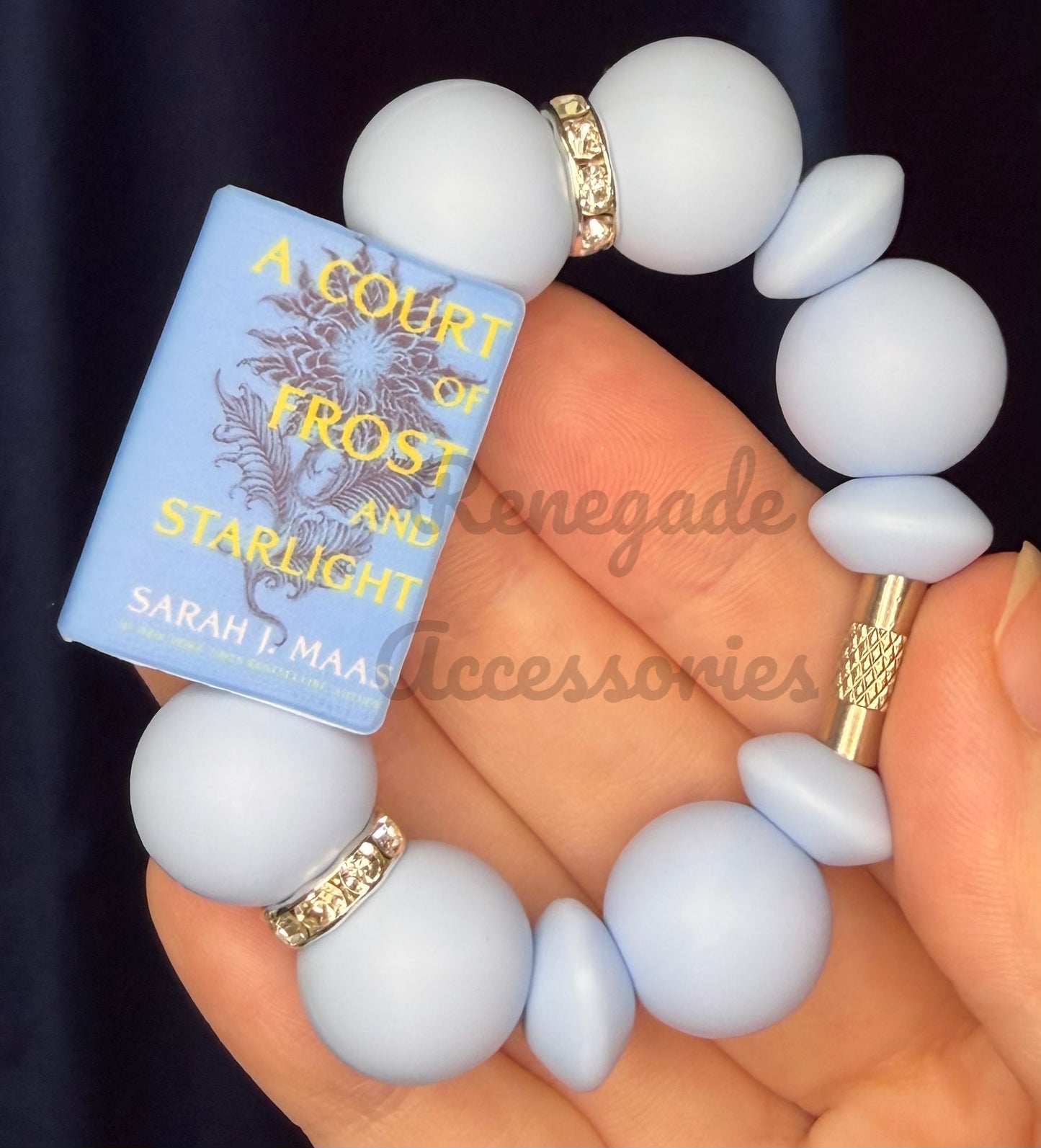 Silicone Charm - ACOTAR Frost & Starlight Book