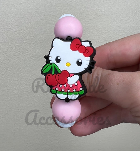 Silicone Charm - HK Sweet Cherry