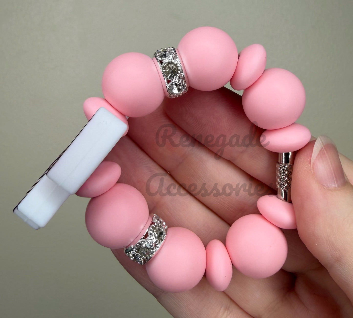Silicone Charm - Lucky Bow