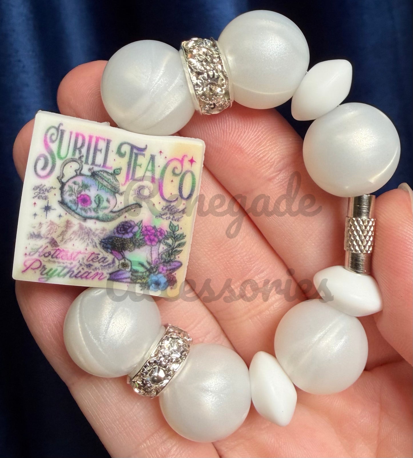 Silicone Charm - ACOTAR Suriel Tea Co - Exclusive!