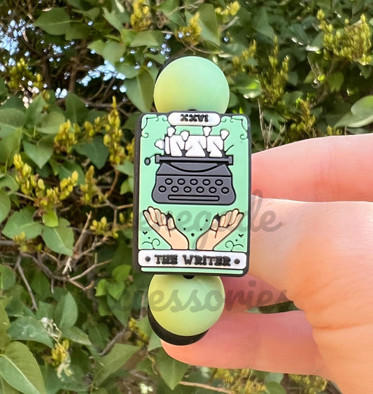 Silicone Charm - The Writer Tarot