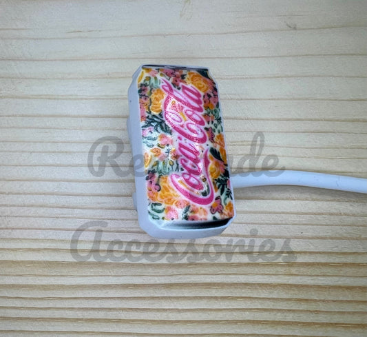 Straw Topper - Flower Cola Soda