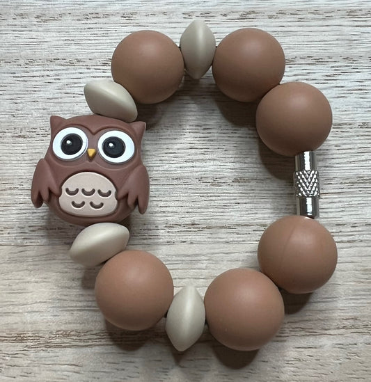 Silicone Charm - Owl