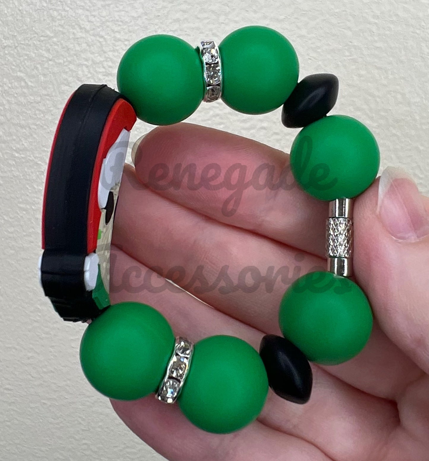 Silicone Charm - Christmas Jason