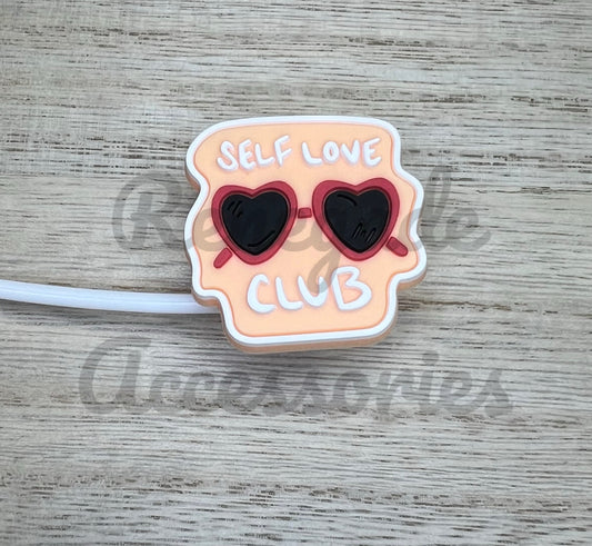 Straw Topper - Self Love Club