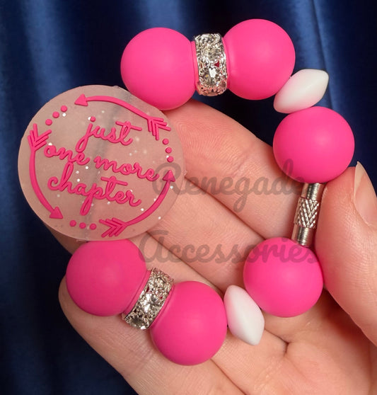 Silicone Charm - Just One More Chapter - Books