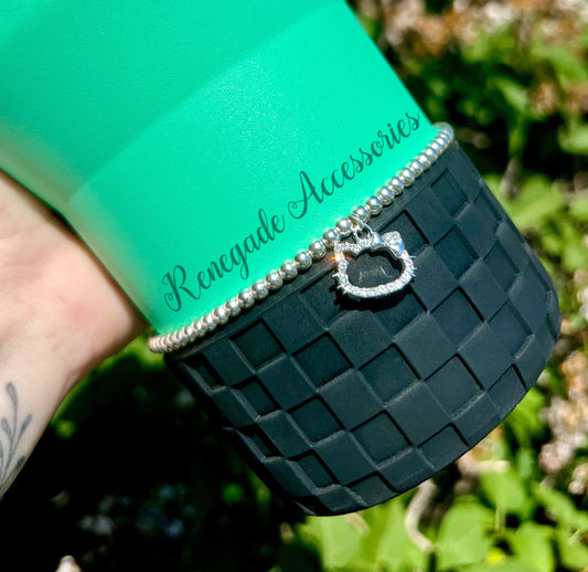 Bracelet Stack - Silver & HK Charm - Hydrojug