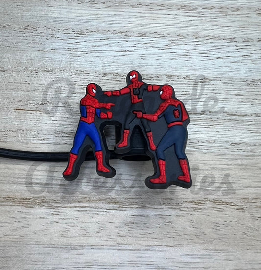 Straw Topper - Spider Guy - Superhero