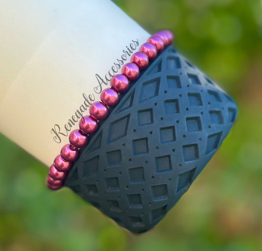 Bracelet Stack - Cranberry Purple Ember - HYDROJUG