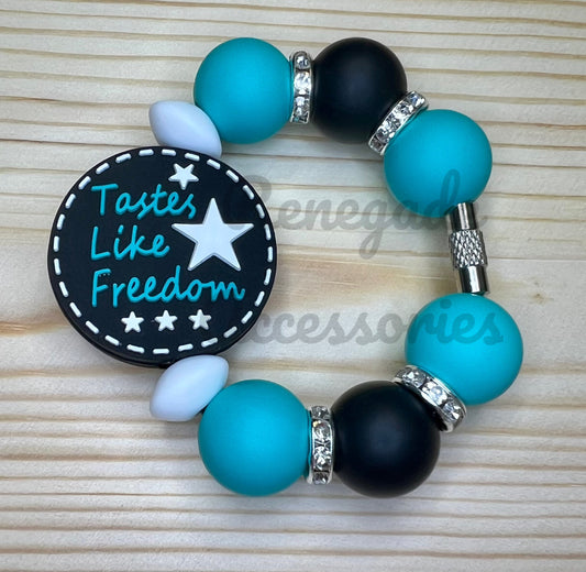 Silicone Charm - Tastes Like Freedom