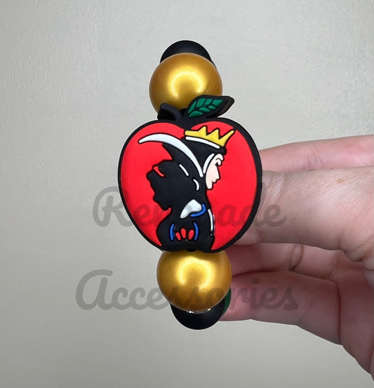 Silicone Charm - Snow Princess / Evil Queen Apple