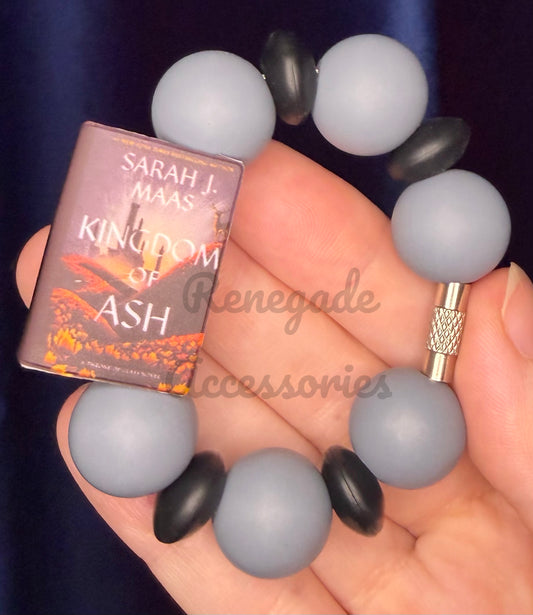 Silicone Charm - TOG - Kingdom Of Ash Book