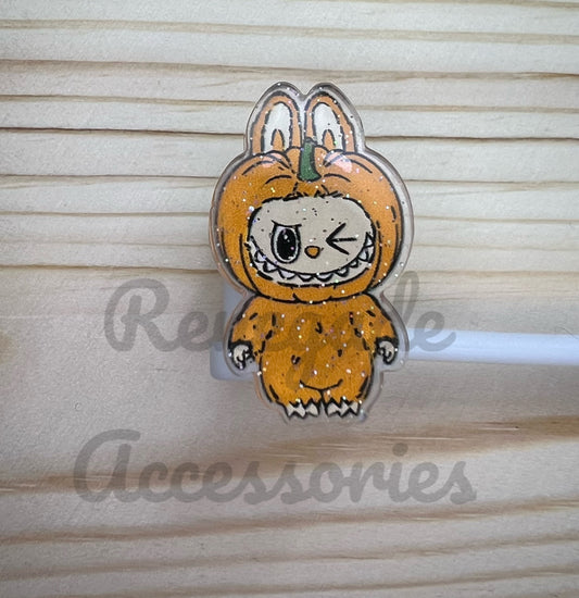 Straw Topper - Bubu Pumpkin