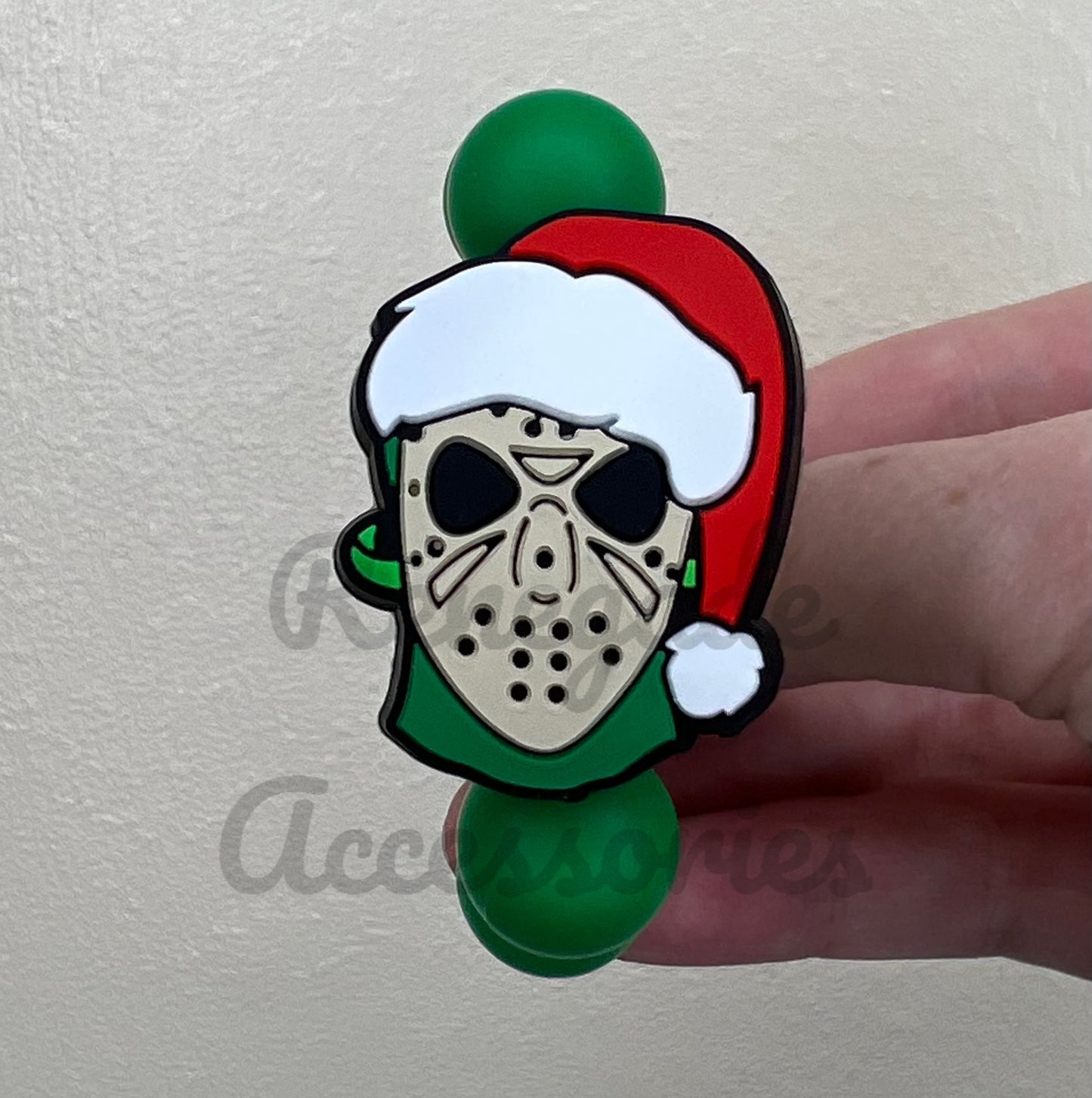 Silicone Charm - Christmas Jason