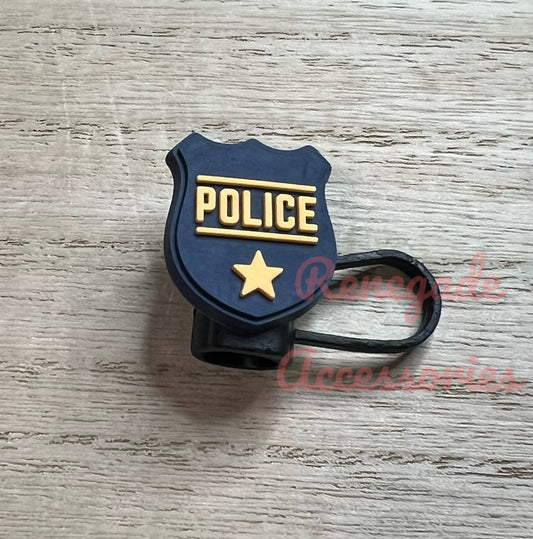 Straw Topper - Police
