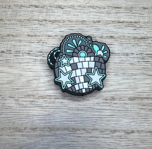 Focal Bead - Disco Turquoise