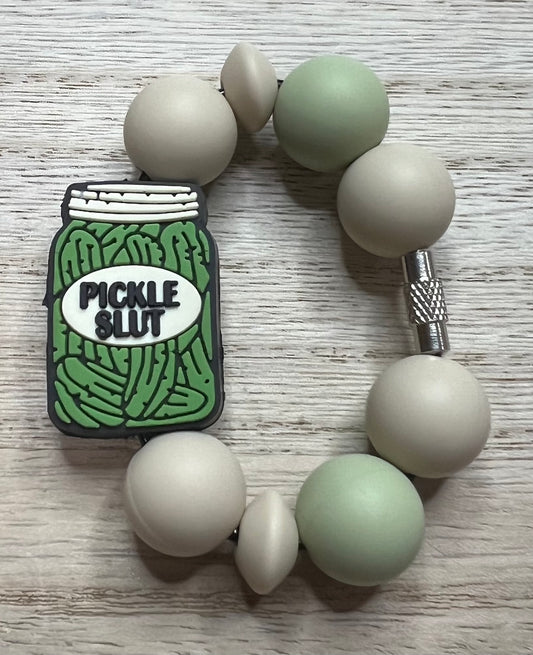 Silicone Charm - Pickle Sl*t