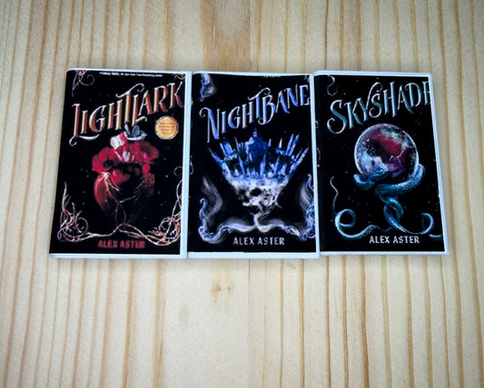 3D Printed Book Bundle - Lightlark Set Of 3