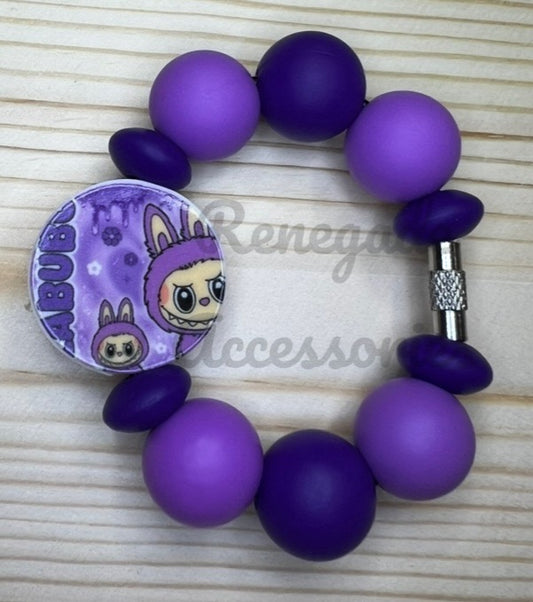Silicone Charm - Bubu Purple