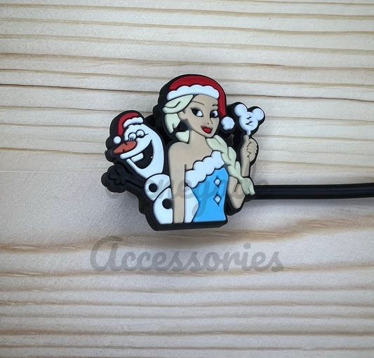 Straw Topper - Ice Princess