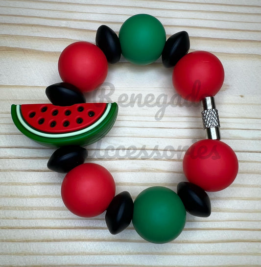 Silicone Charm - Watermelon