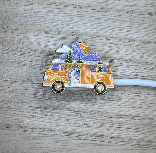 Straw Topper - Metal - Let’s Go Camping Van