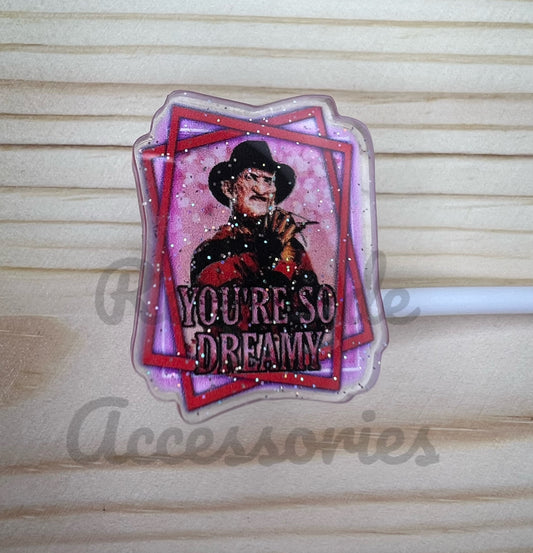 Straw Topper - You’re So Dreamy - Freddy