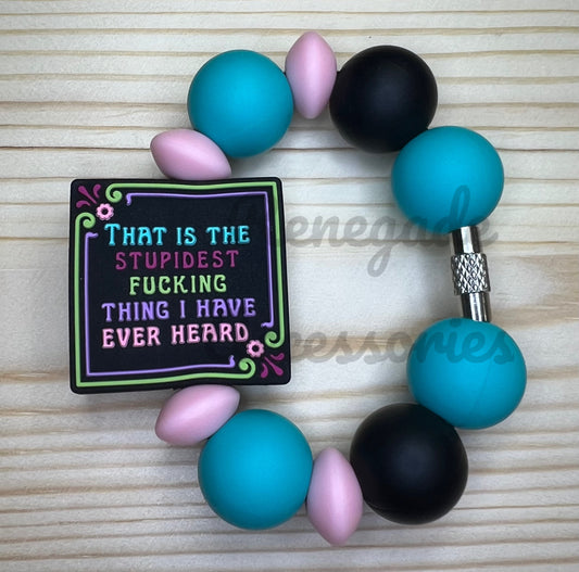 Silicone Charm - Stupidest Thing - David
