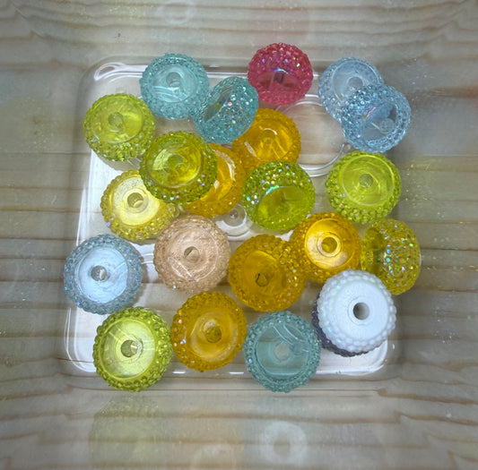 Acrylic Beads - Set Of 20