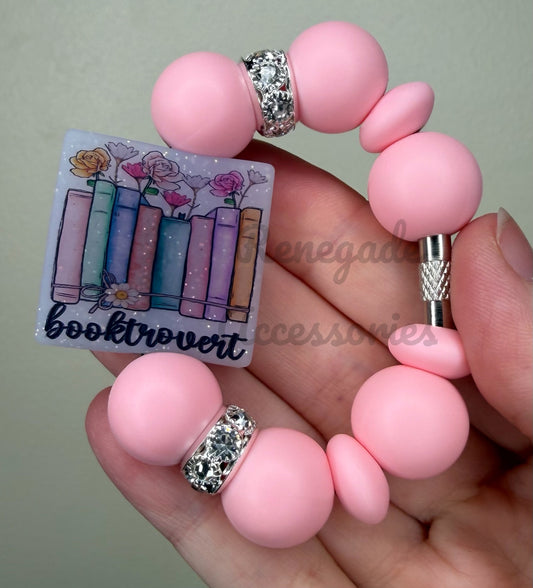 Silicone Charm - Booktrovert