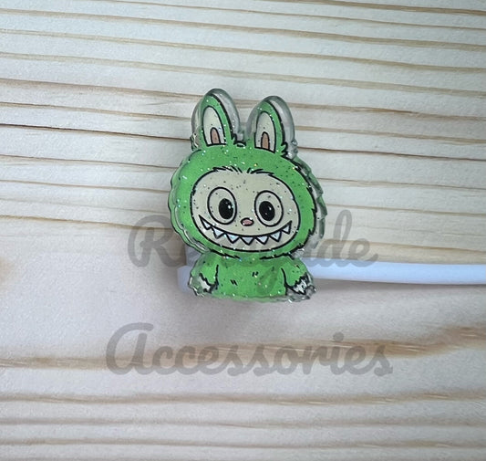 Straw Topper - Bubu Green Smile